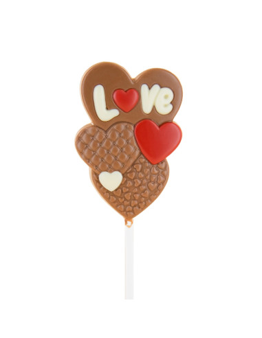 Love Hartje Lolly Melk 24st afbeelding | Lambertz & Visser 