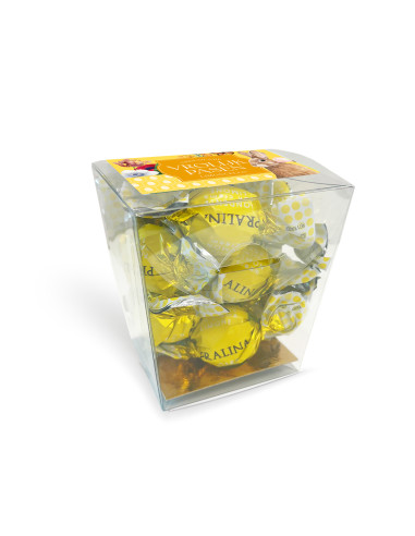 Pasen Conische Cube Fondente Limoncello 8st afbeelding | Lambertz & Visser 