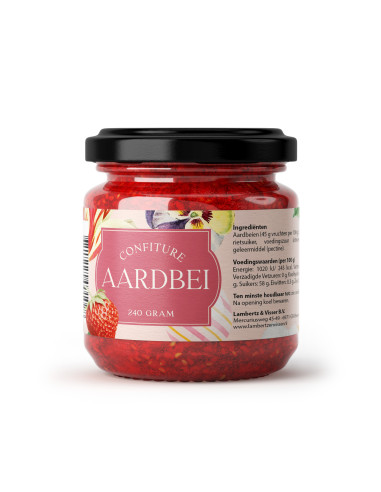 Paasconfiture Aardbei 240ml 12st afbeelding | Lambertz & Visser 