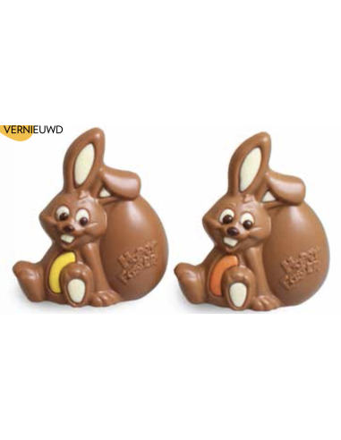 Happy easter bunny 11cm 70g 12 stuks afbeelding | Lambertz & Visser 