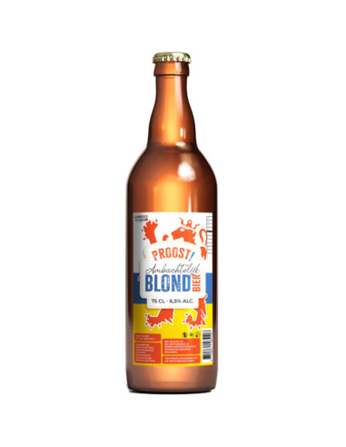 Limburgs Blond Bier 75cl 6,5% 6fl afbeelding | Lambertz & Visser 