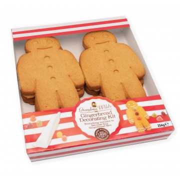 Decorate Your Own Gingerbread Man Kit 254g 12st