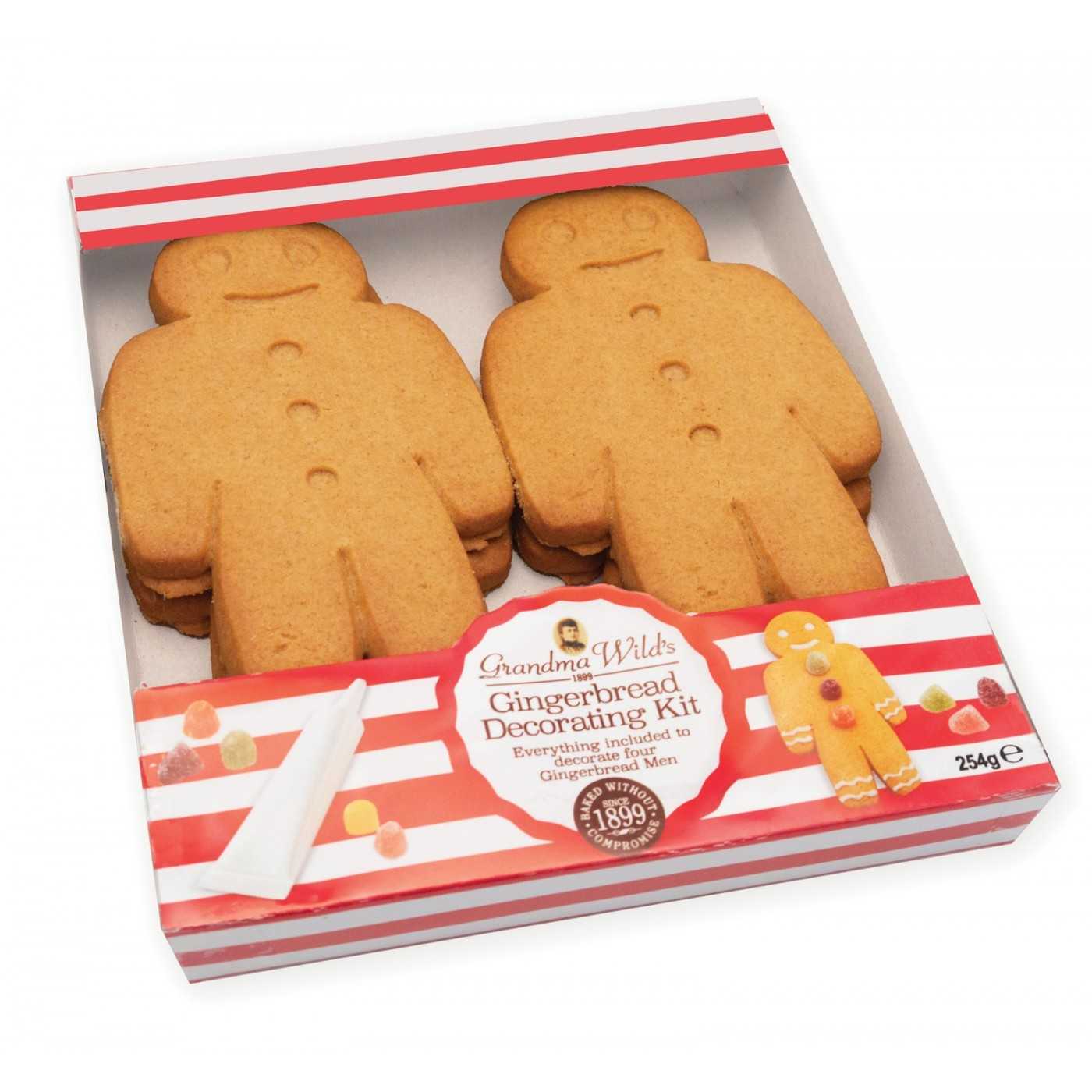 Decorate Your Own Gingerbread Man Kit 254g 12st