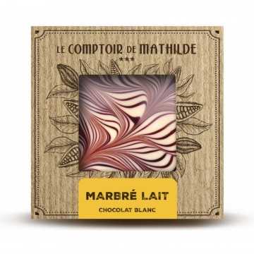 Tablettes de chocolats Marbr Lait 80g 12st