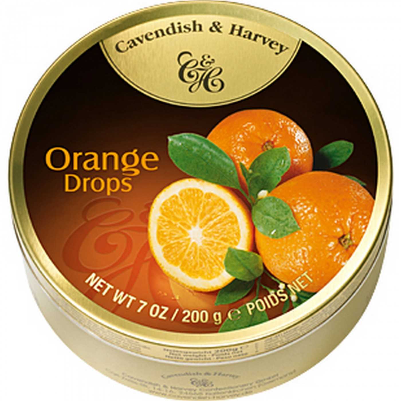 Orange Drops 200gr 9st C&H
