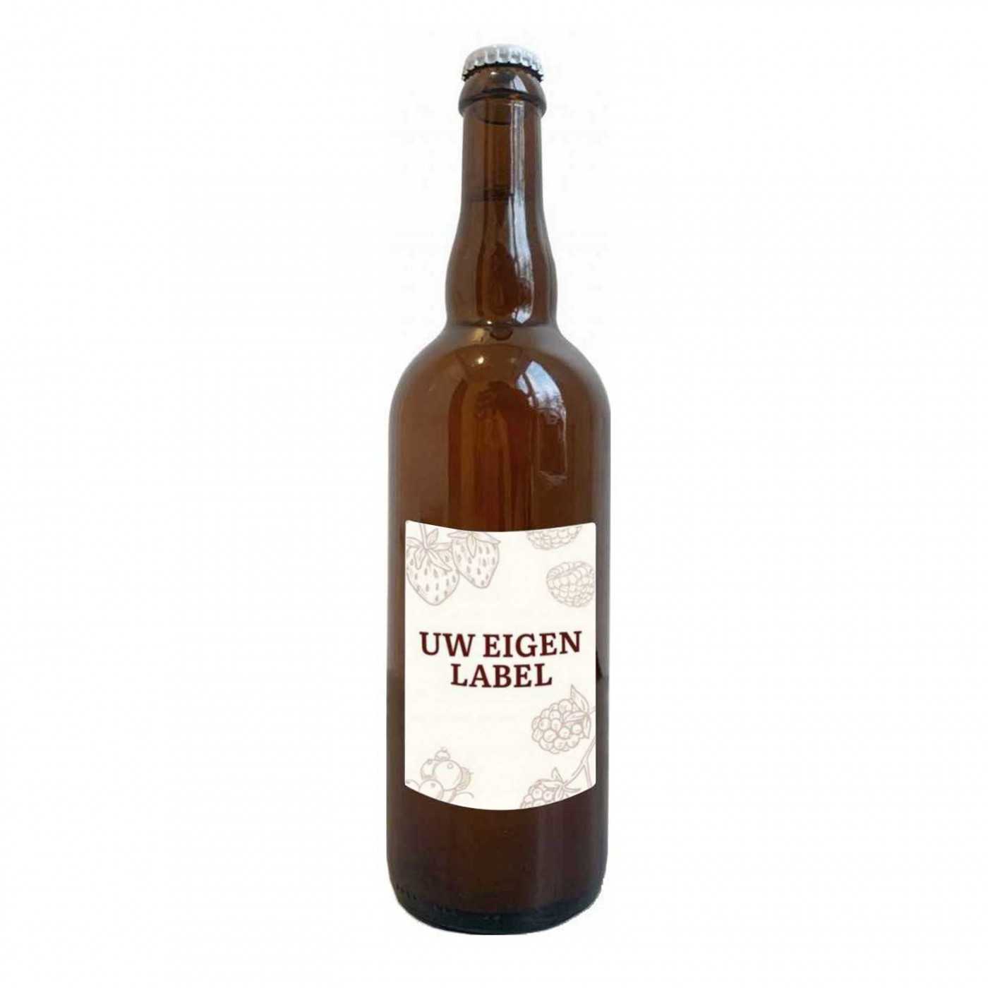 Blond Bier Eigen Logo 75cl 5,1% 6fl