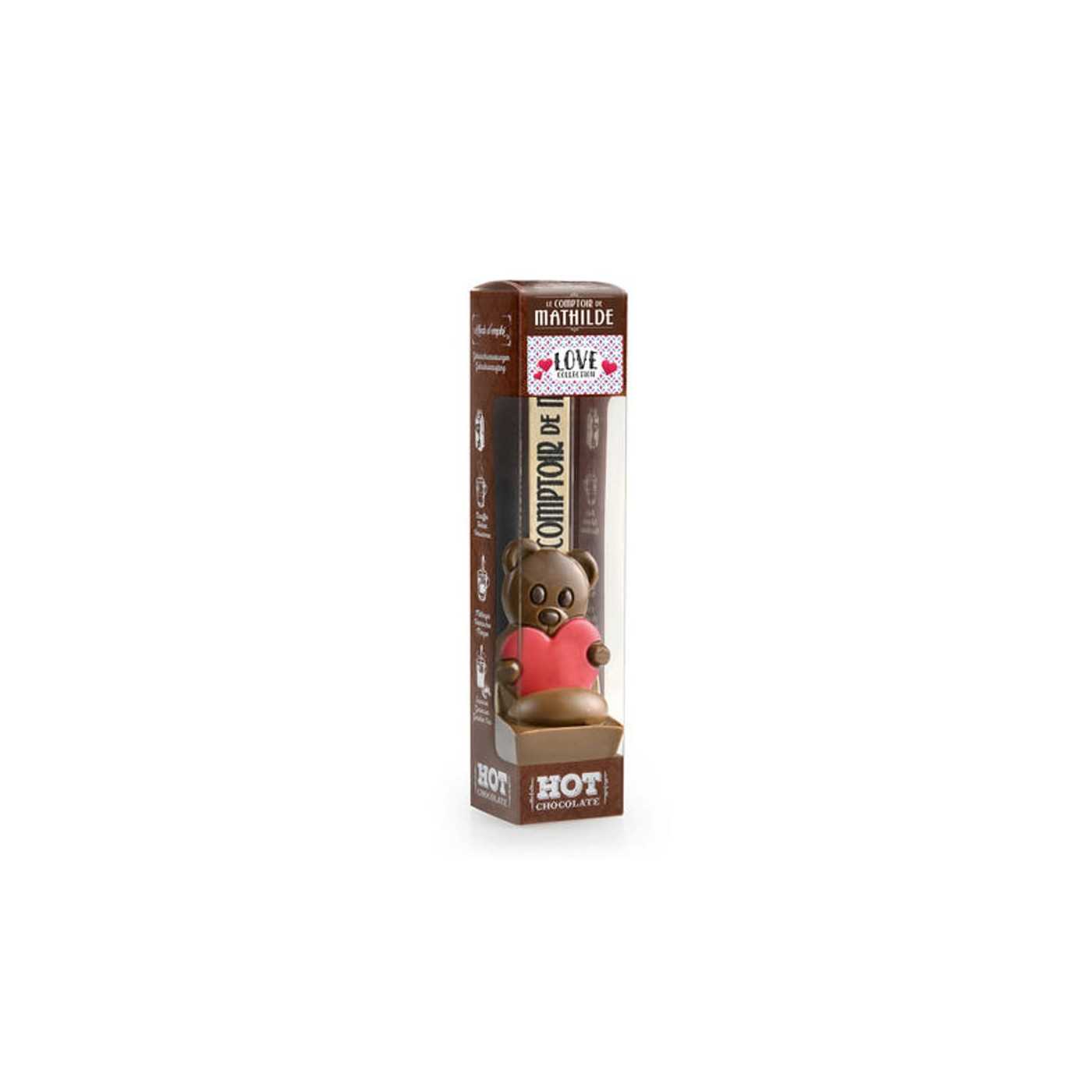 Hot Chocolate lait ourson Coeur 30g 24st