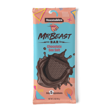MRBEAST Chocolate Bar Seasalt 60g 10st