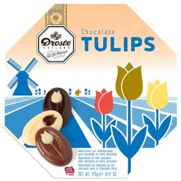 Droste Chocolate Tulips Selection 175g 6st