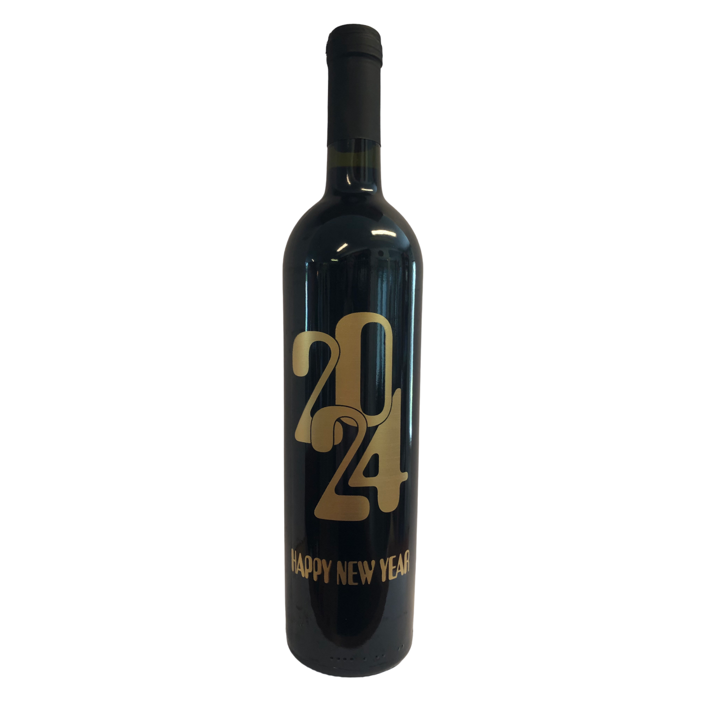 Rode wijn KERST Happy 2024 - Cheers 12% 75cl 6fl NIEUW