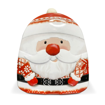 Bobble Hat Santa 6st