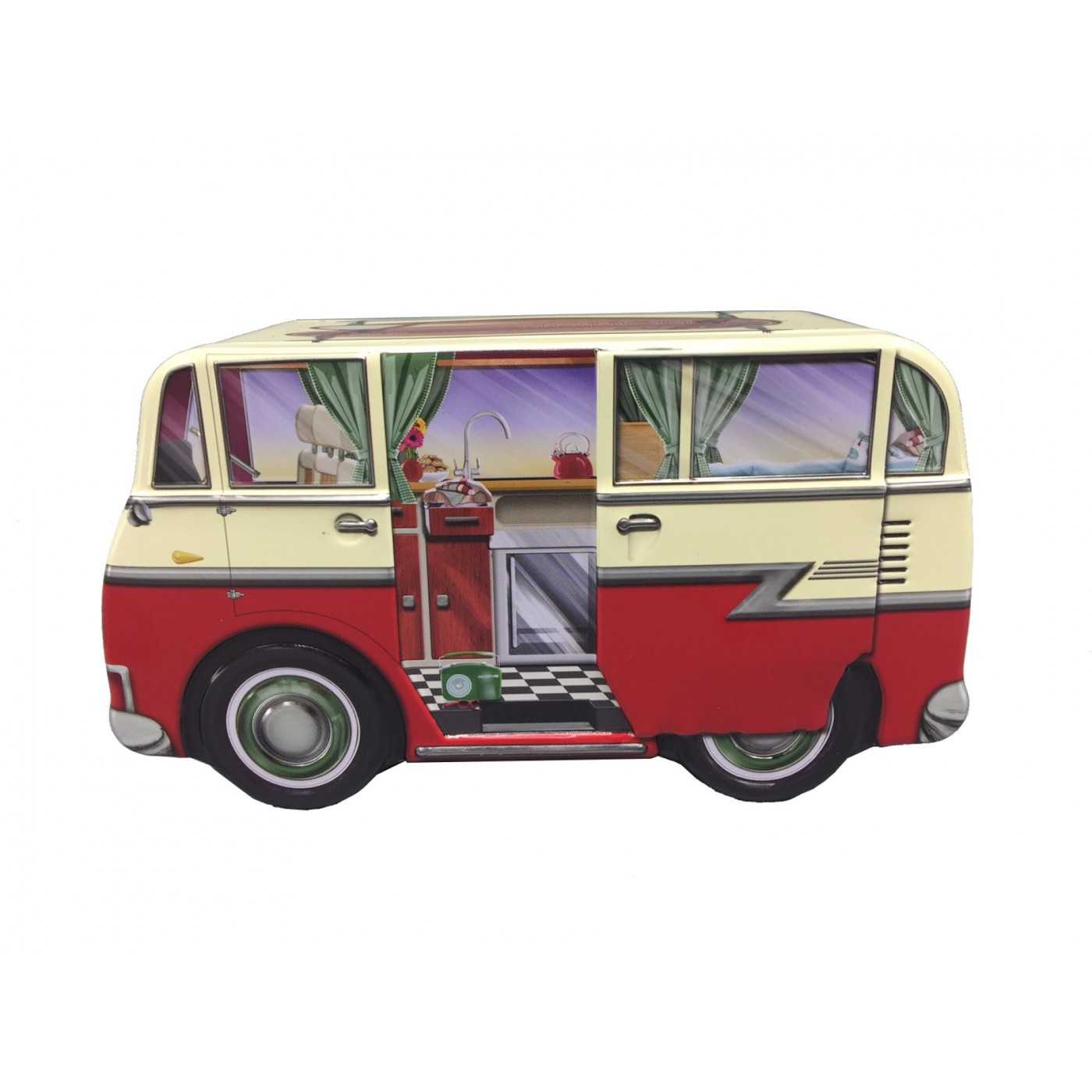 Mini Camper Van - Red 8st