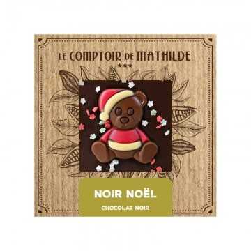 Tablette Chocolat Noir Noel 80g 12st