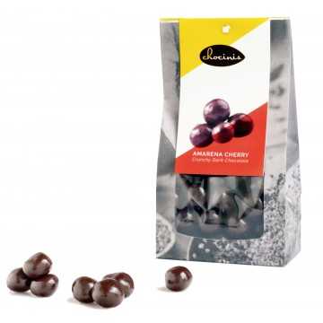 BAGS Cherry feuilletine crunch dark chocolate 250g 9st
