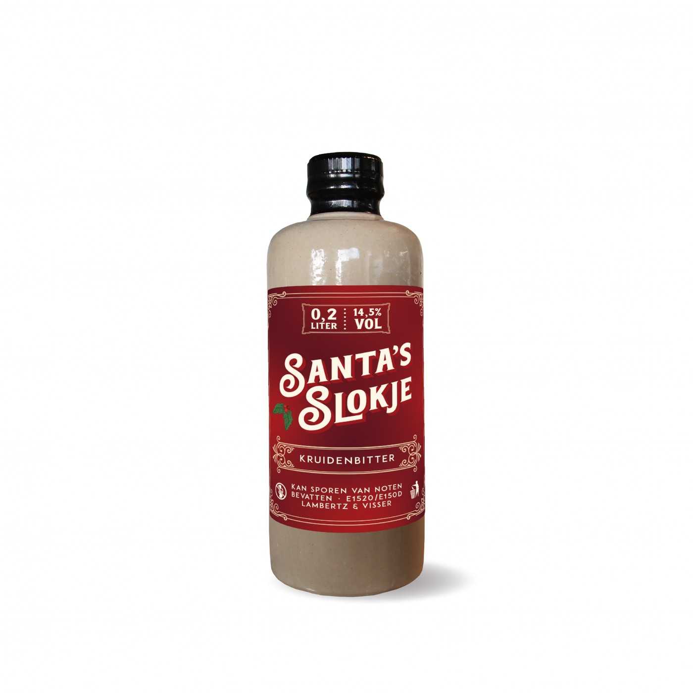 Santa's Slokje kruikje 14,5% 24st afbeelding | Lambertz & Visser 