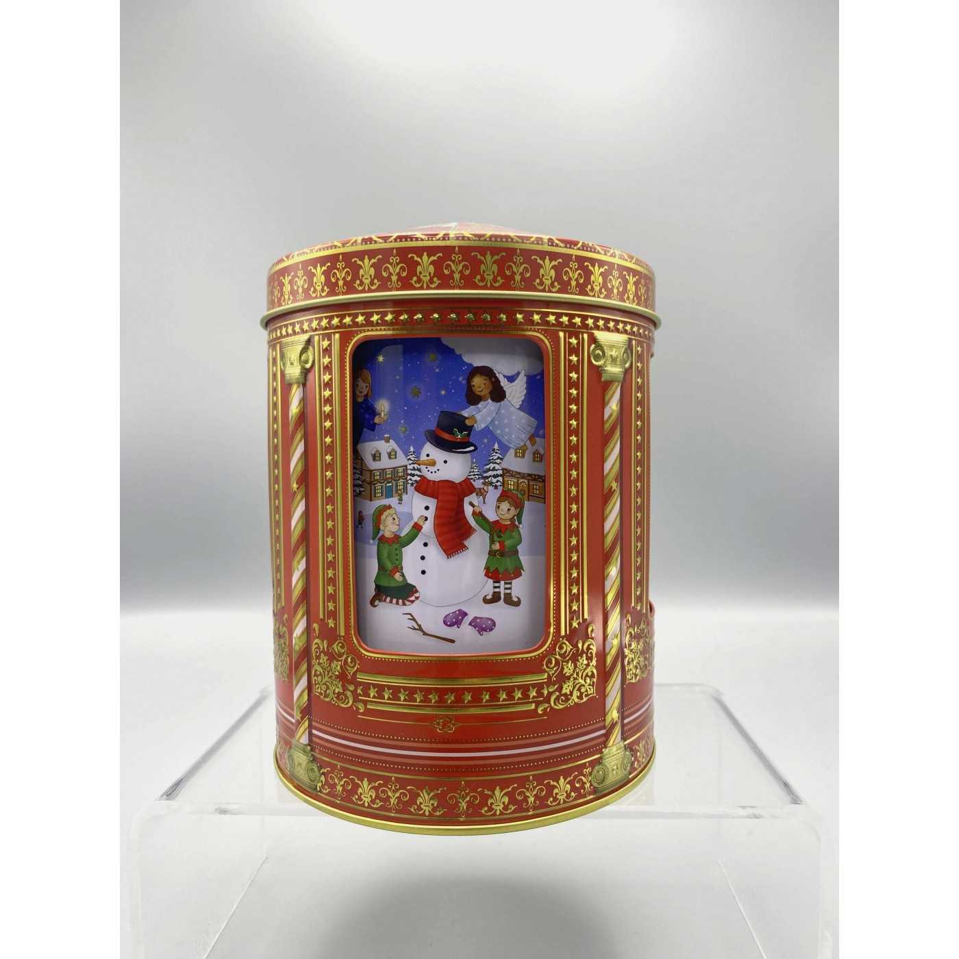 Carousel Angel and Gnomes RED 6st