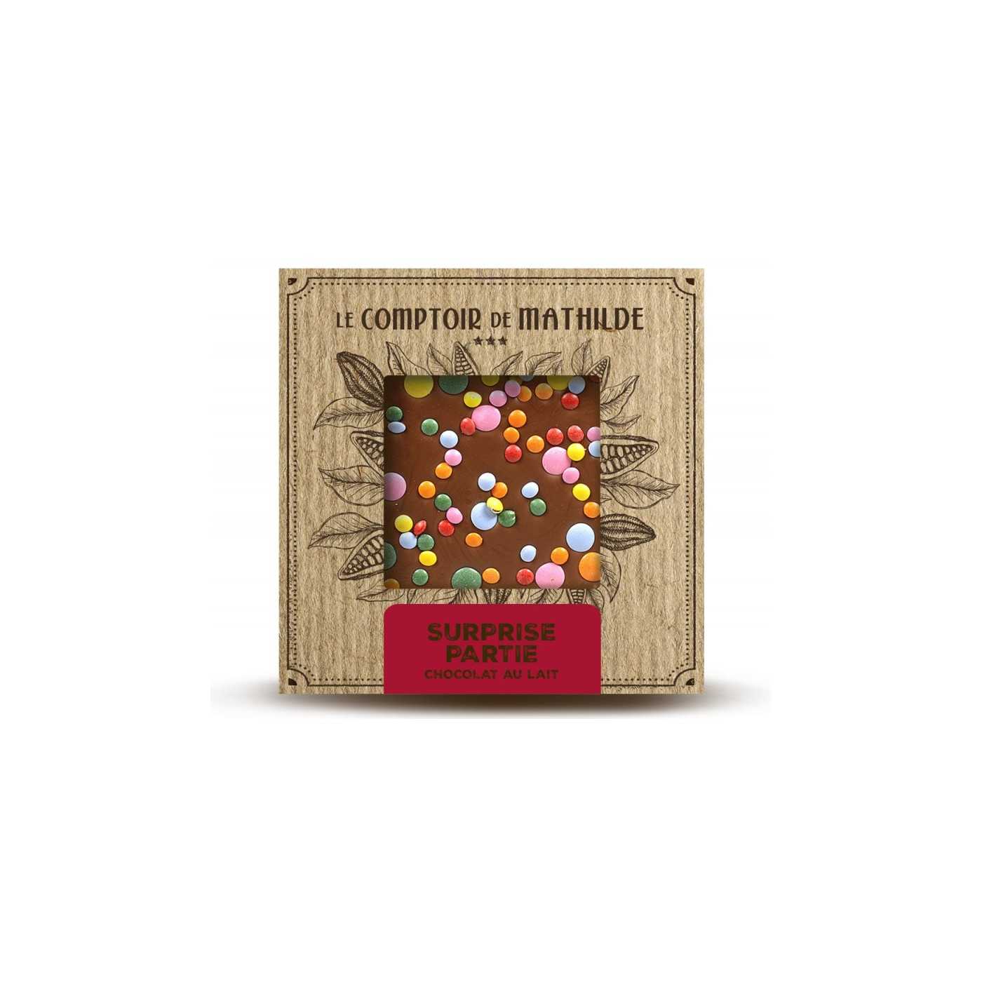 Tablettes de chocolats Surprise partie 80g 12st afbeelding | Lambertz & Visser 