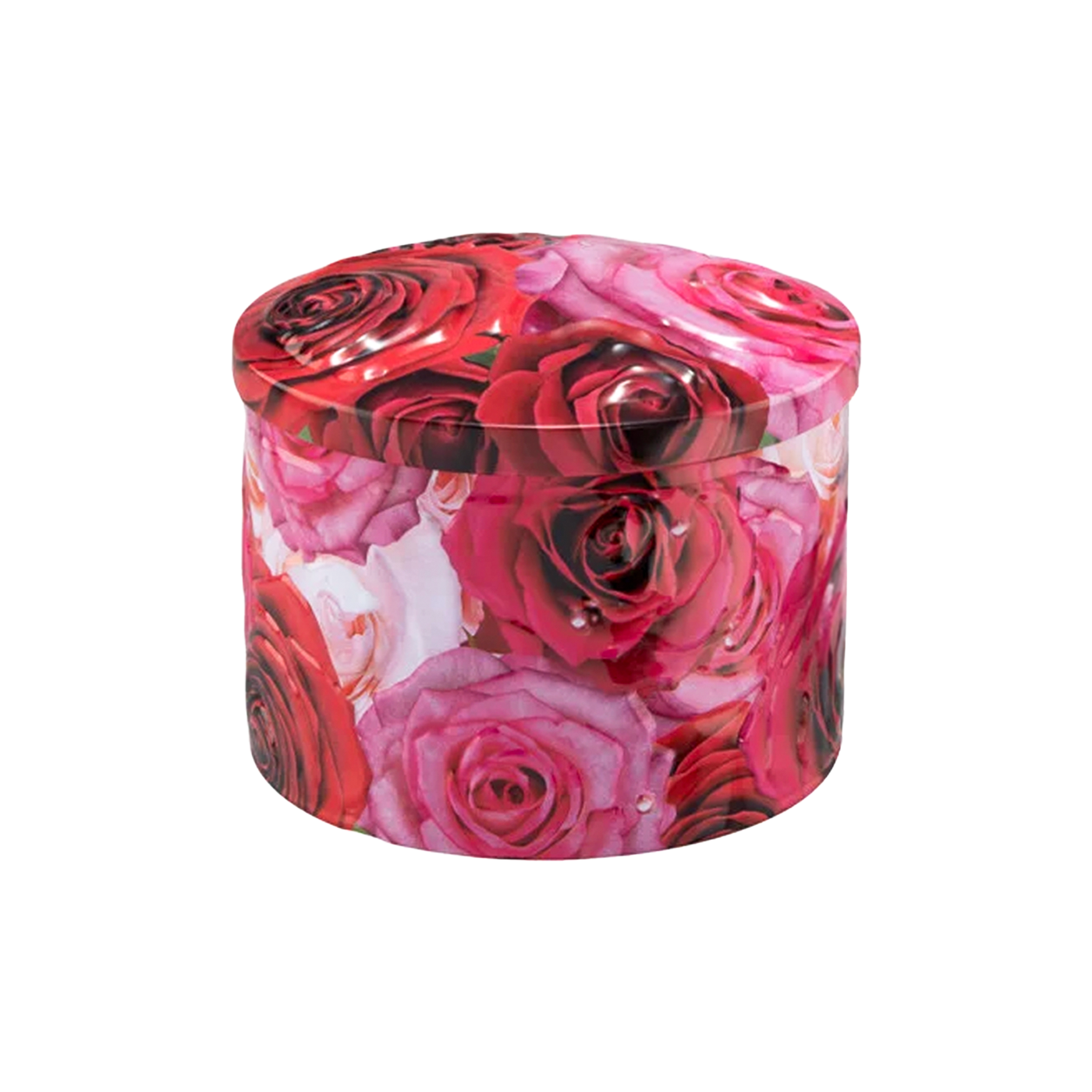 Roses Tins Vanilla Fudge 200gram 12bl afbeelding | Lambertz & Visser 