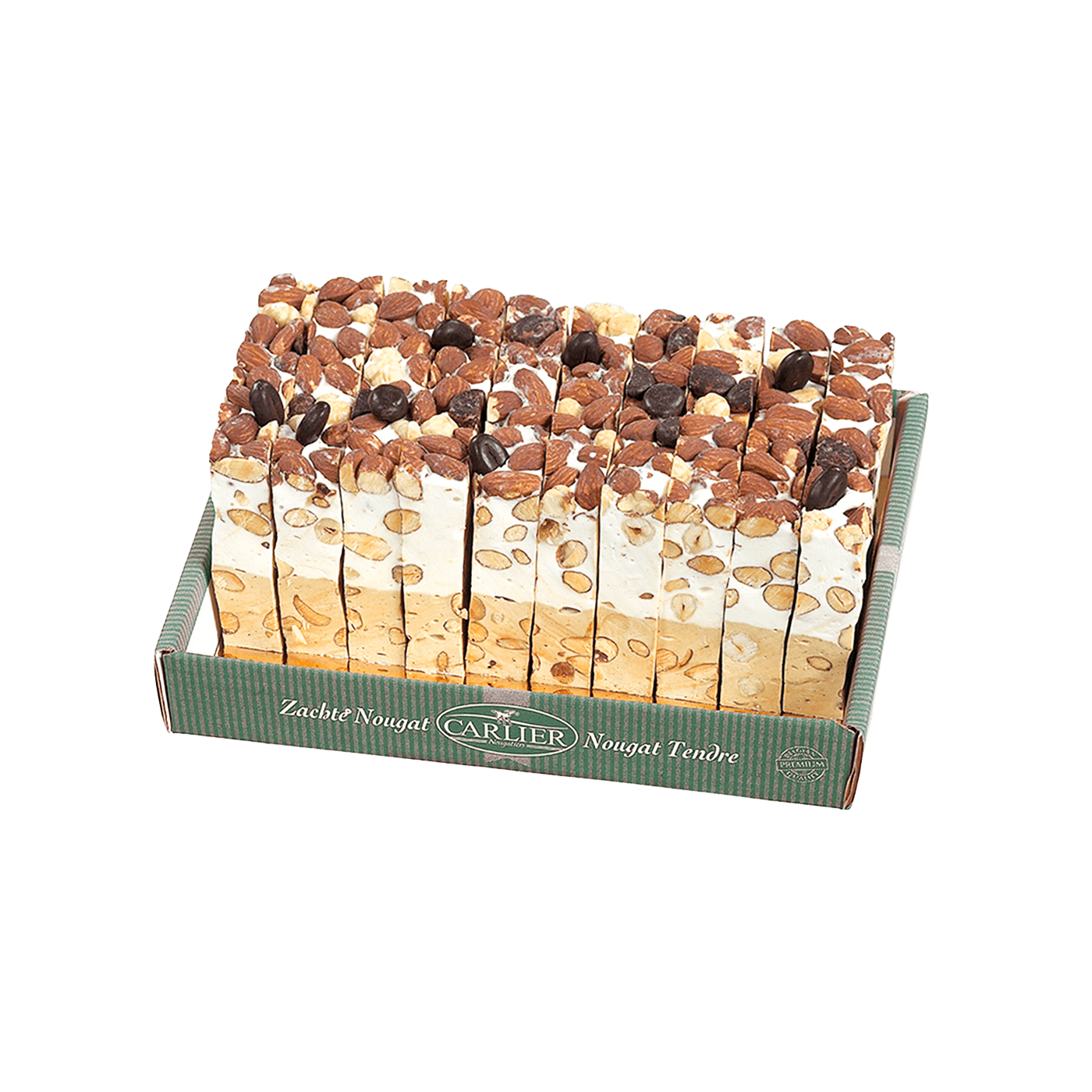 Carlier Nougatcake Cappuccino 180g 11st afbeelding | Lambertz & Visser 