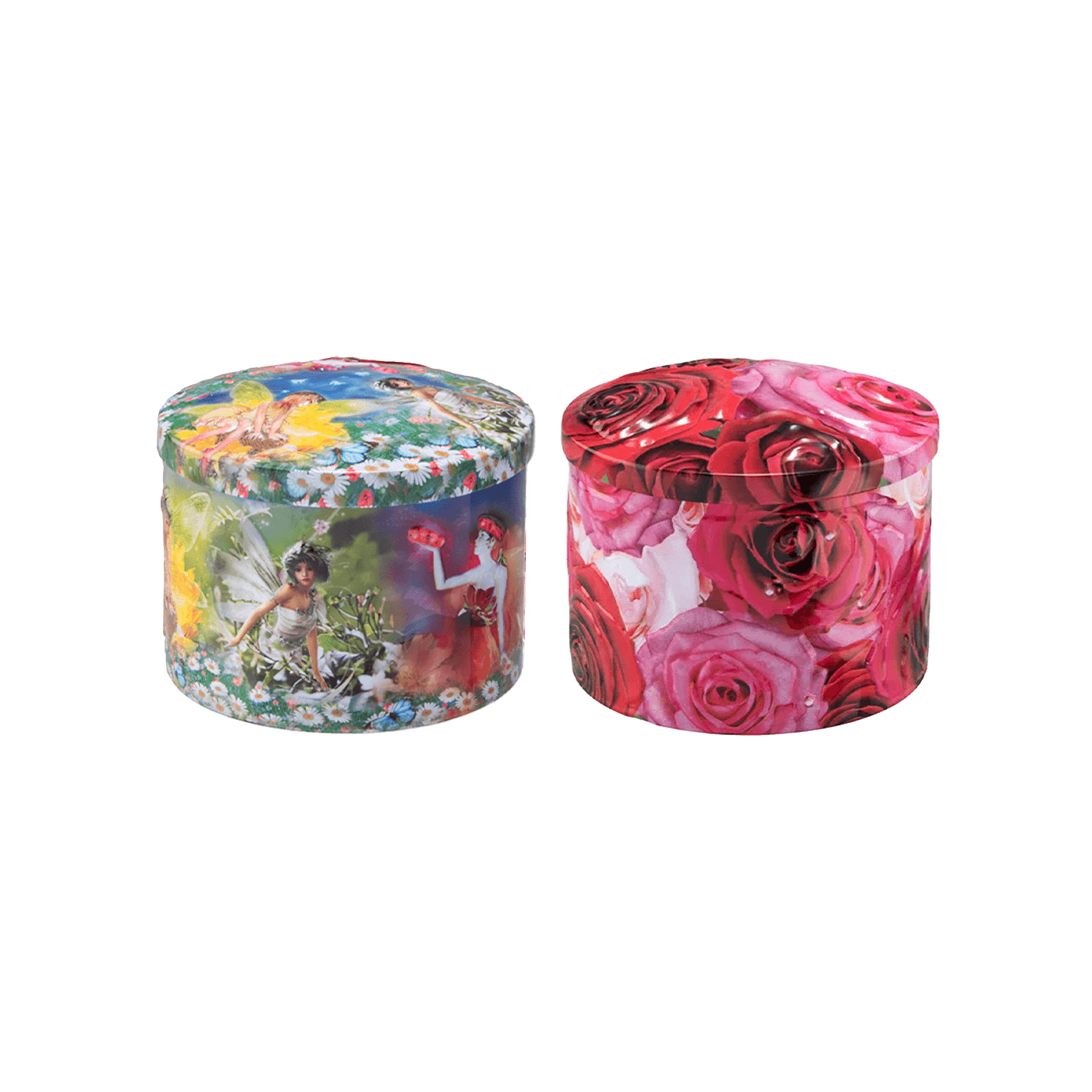 Roses  Fair Fudge ass Tin 200g 12bl afbeelding | Lambertz & Visser 