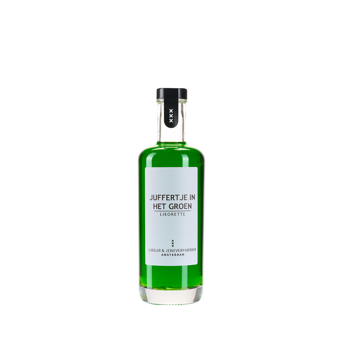 Juffertje in het Groen Likorette 50cl 14,5% 6st afbeelding | Lambertz & Visser 