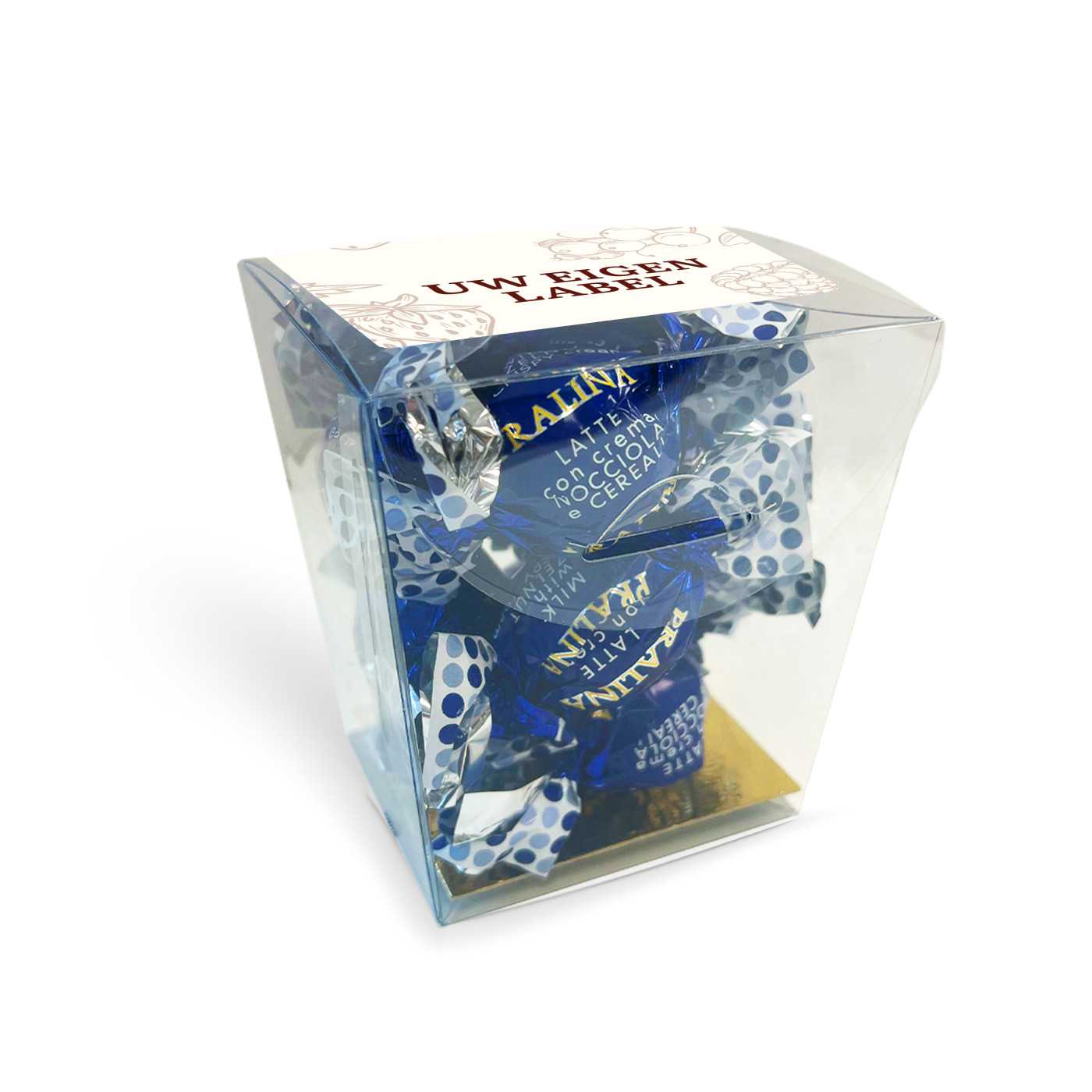 EL C.Cube Bonbom Latte Nocciola Cereali (d.blauw 10st) 8st afbeelding | Lambertz & Visser 