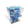 Conische Cube Pralina Fondente Caprese blauw (10) 8st