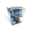 Conische Cube Pralina Latte Nocciola con Cereali d.blauw (10) 8st