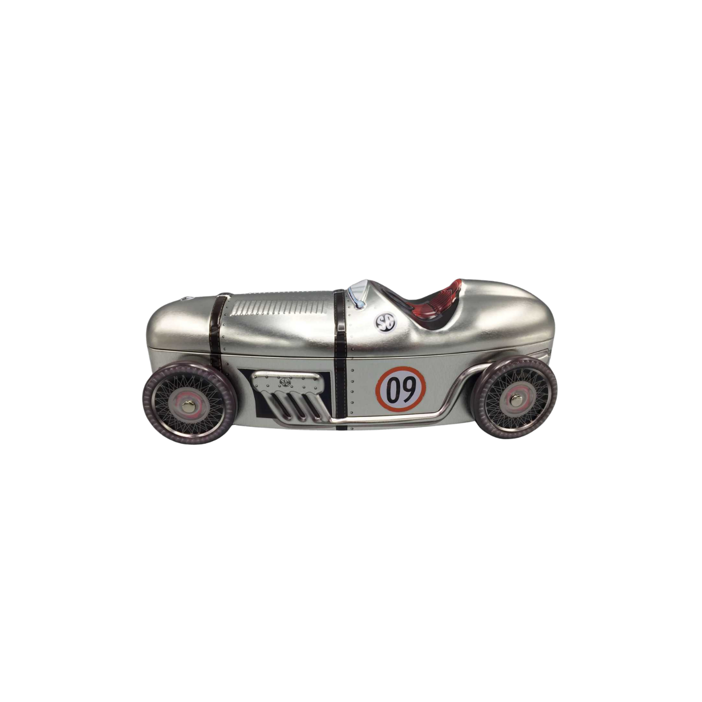 Racing Car No 09 - Silver 4st