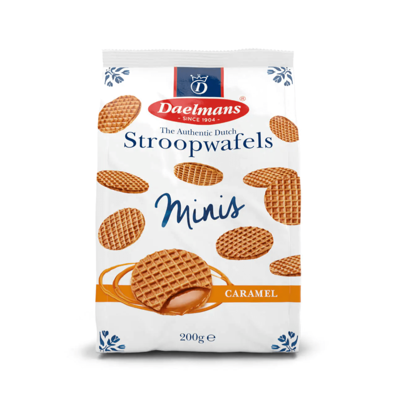 Daelmans Mini Stroopwafel DB 200g 12st