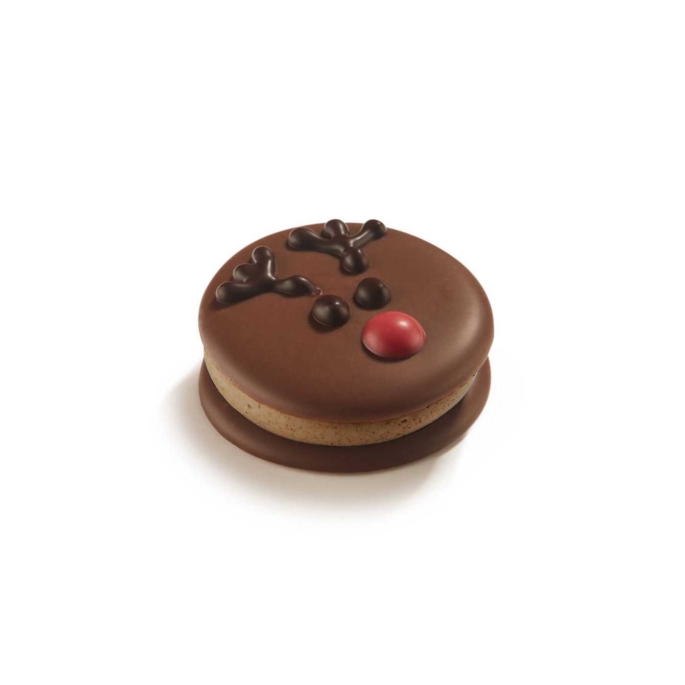 Chocolade Rudolp macaron 15,5g 1,22kg NIEUW