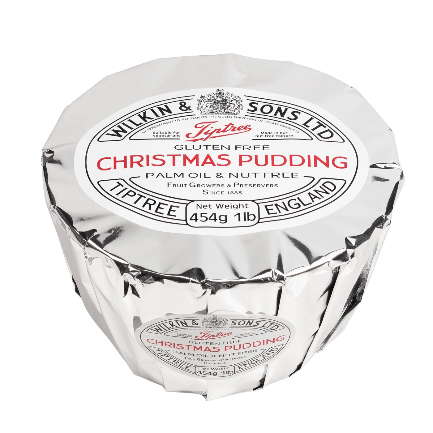 Tiptree Christmas Gluten Free Pudding cello 454g 6st