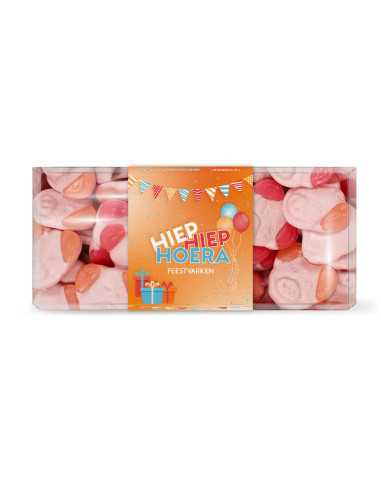 HIEP HIEP HOERA Snoeprepen 155g 10st