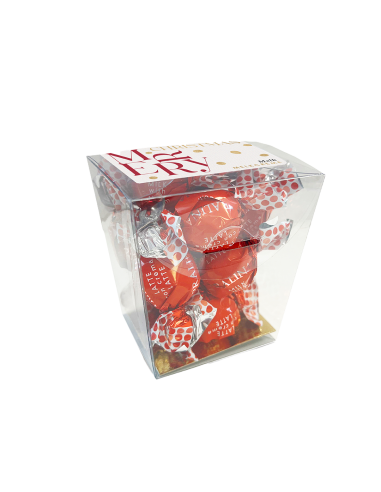 Conische Cube Bonbom Crema Latte (rood 10st) 8st