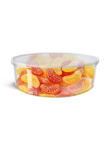 Snoeprondje (Schnitten) Orange Lemon Slices 150g 12st