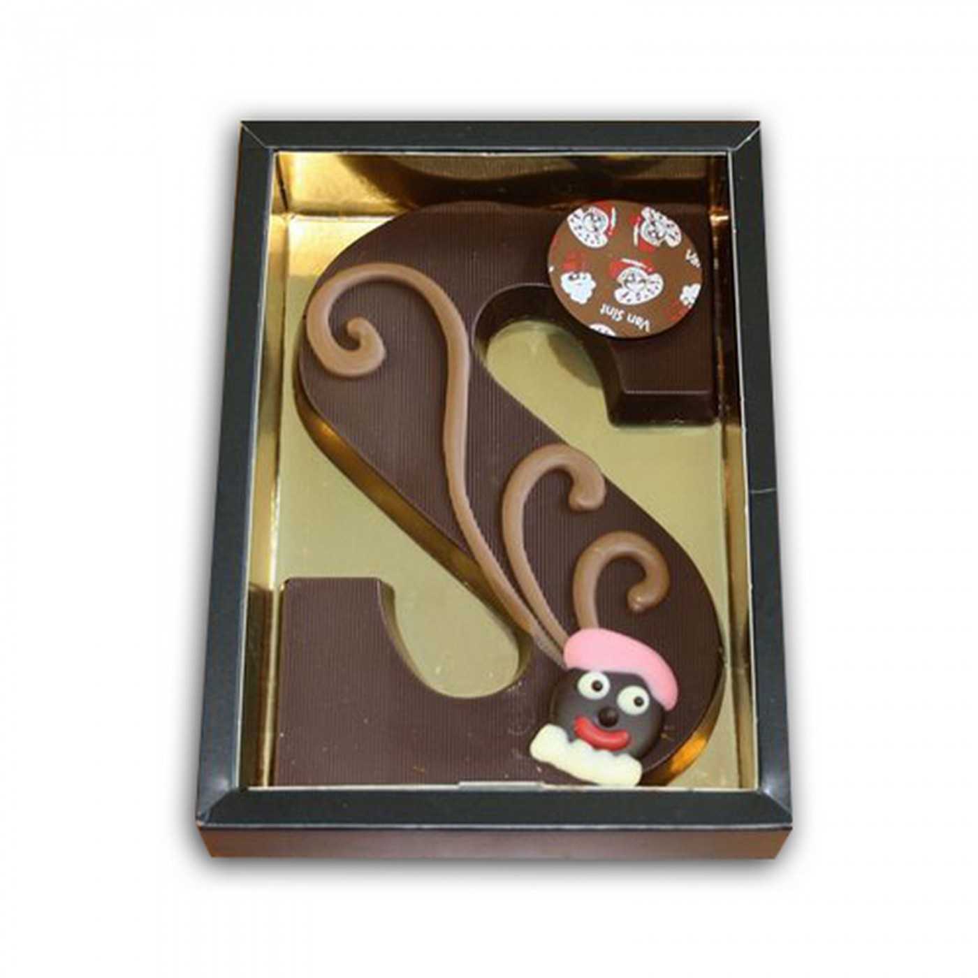 Puur S Chocolade Letter Groot Deco 235g 6st