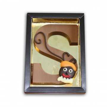 MELK ALFABET Chocolade Letter Klein Deco 120g 30st