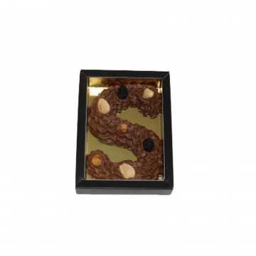 MELK ALFABET Chocolade Spuitletter Klein 120g 30st