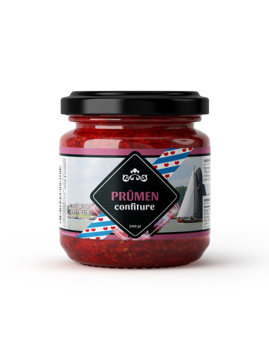 Jam pruimen 240ml 12st FRIESLAND afbeelding | Lambertz & Visser 