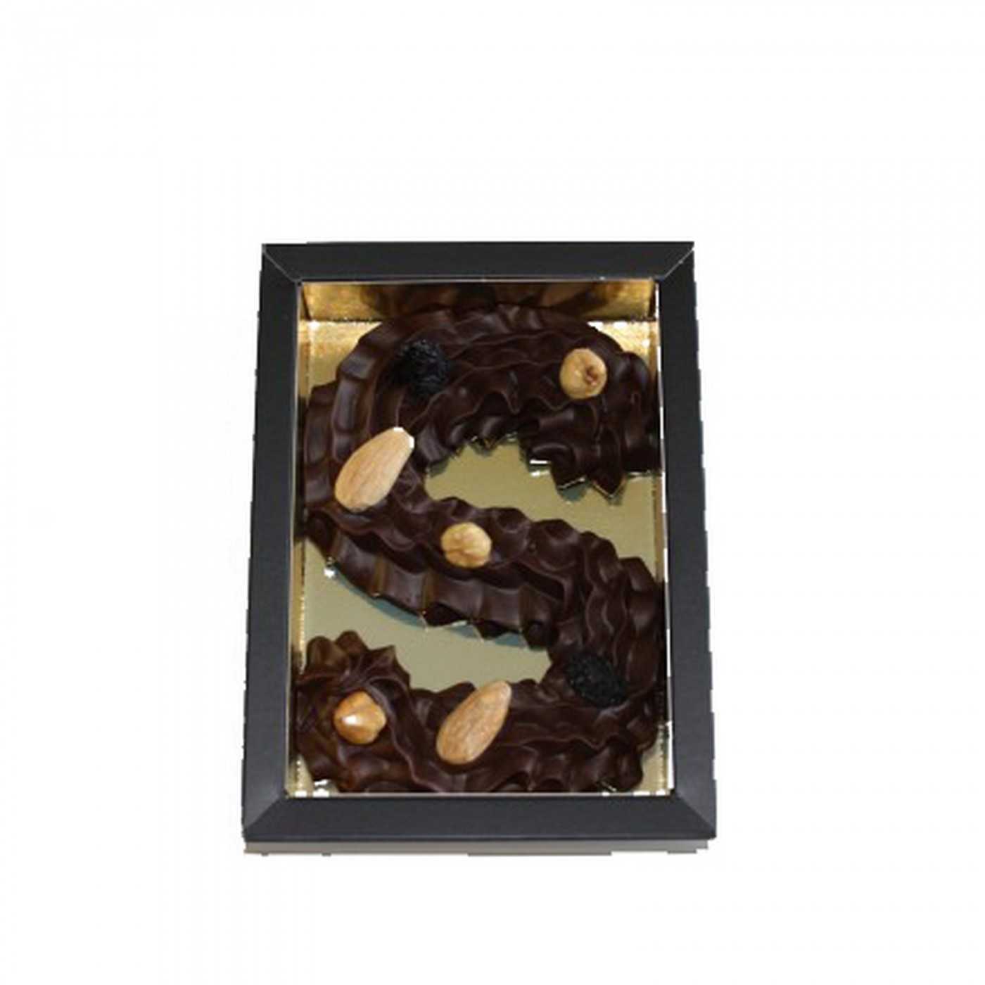 PUUR S Chocolade Spuitletter Klein 120g 6st