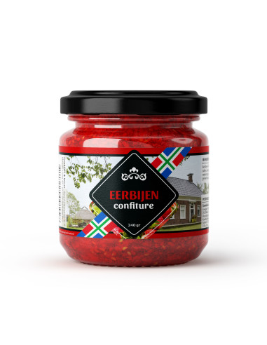 Jam aardbei 240ml 12st GRONINGEN afbeelding | Lambertz & Visser 